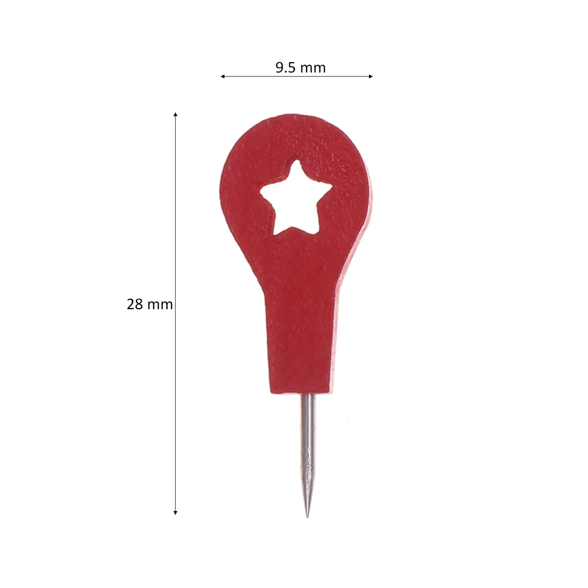 Деревянная канцелярская кнопка