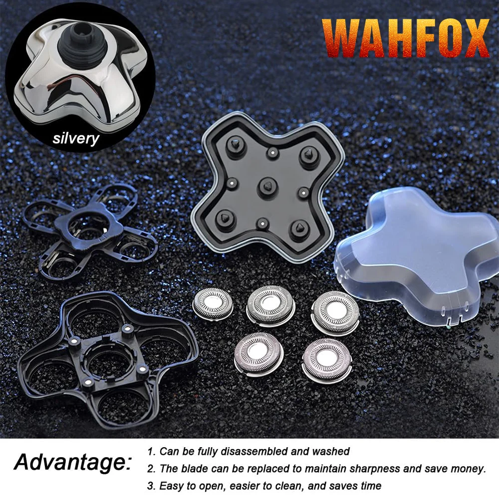 Сменные головки для бритвы wahfox - Фотография_4