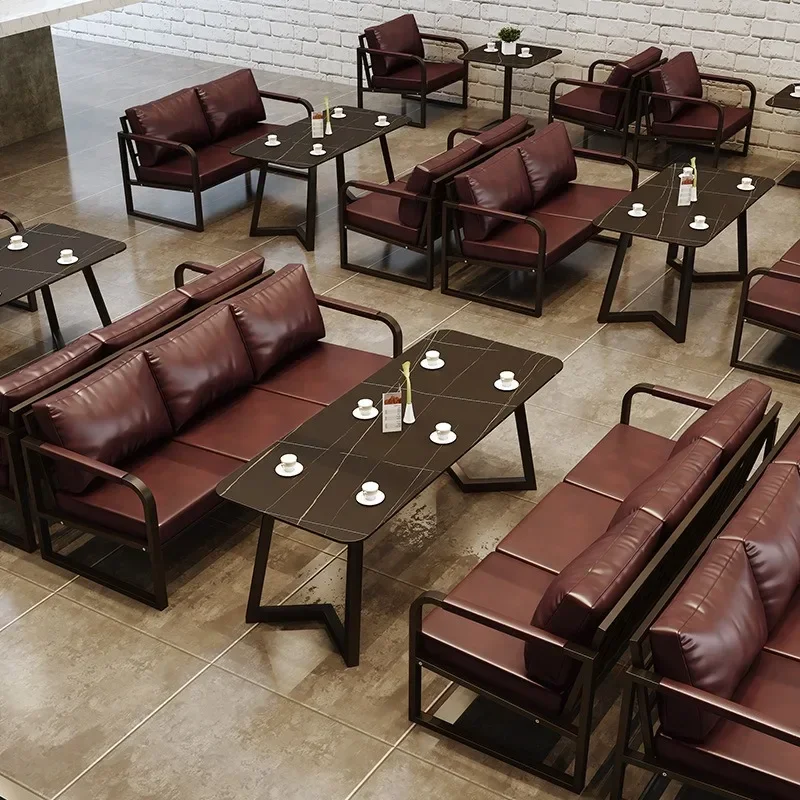 Винтажный диван-бар для бистро - Фотография_4