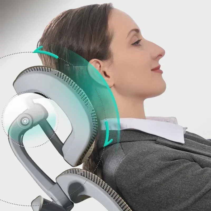 Массажный 3d подголовник silla с поддержкой спины - Фотография_6