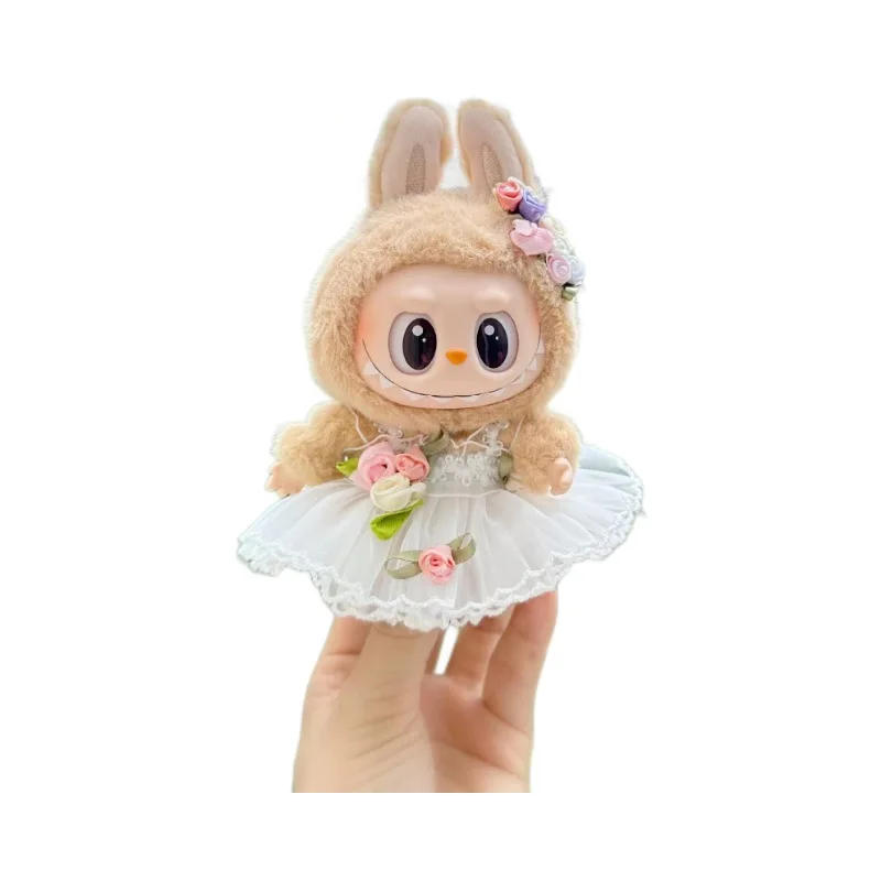 17 см labubu i ii куклы idol сидящие - Фотография_5