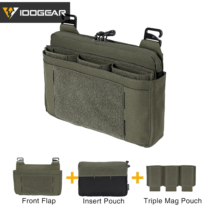 Idogear tactical dope сумка с передним клапаном и карманом-кенгуру