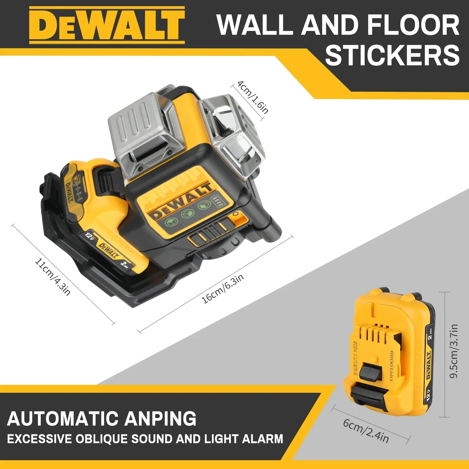 Dewalt dw089lg 3-сторонний * 360-градусный - Фотография_4