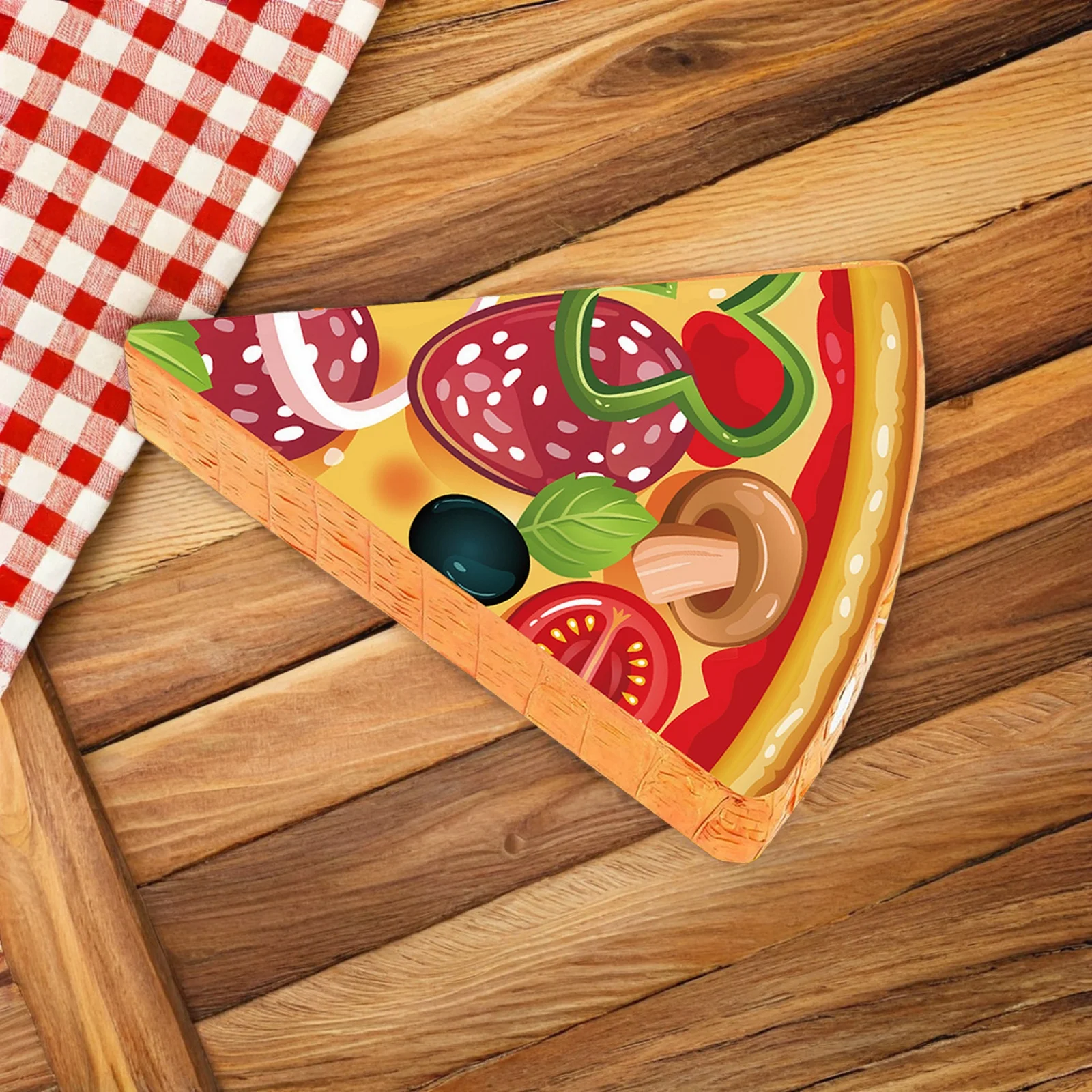 1 комплект пиццы для пиццы для вечеринки по случаю дня рождения с палочкой - Фотография_5