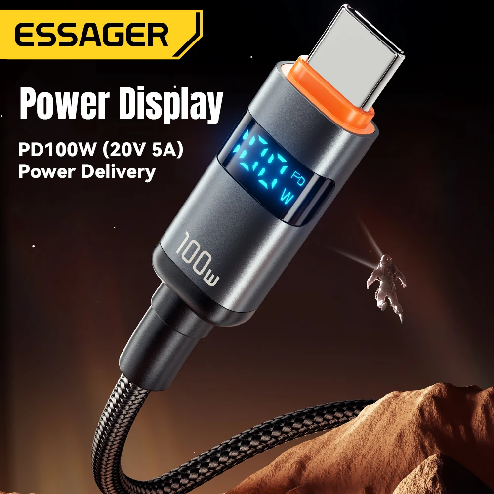 Essager цифровой дисплей usb type - Фотография_2