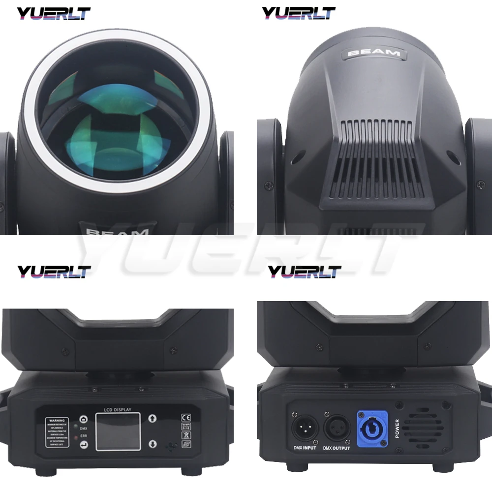 Светодиодный светильник с подвижной головкой и кольцом 200 вт - Фотография_5