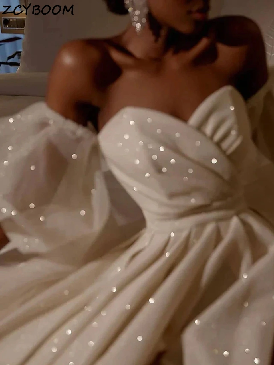 Свадебные платья с разрезом по индивидуальному заказу