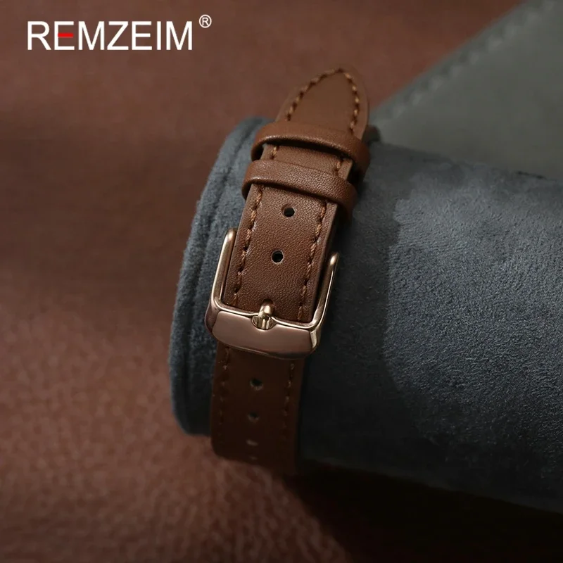 Женский тонкий кожаный ремешок для apple watch - Фотография_5