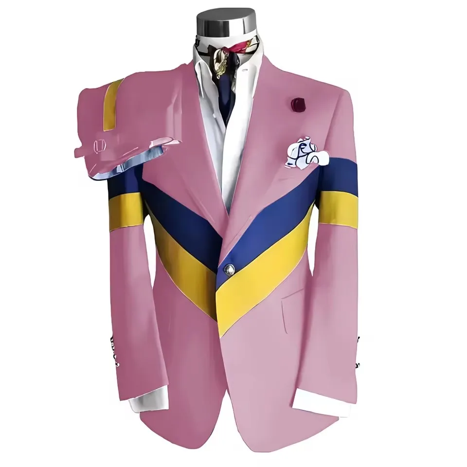 Новые лоскутные мужские костюмы - Фотография_4