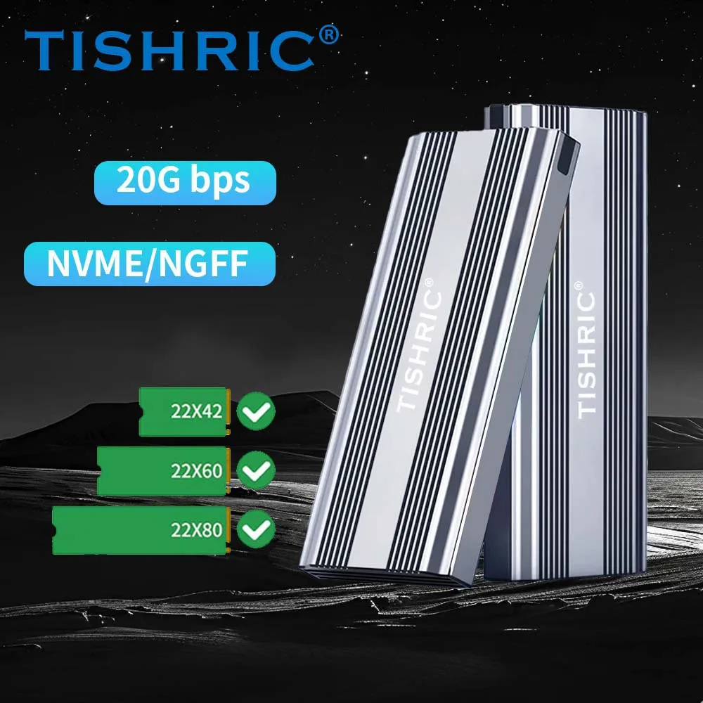 Tishric t9-20g корпус мобильного жесткого диска type-c/3 - Фотография_4