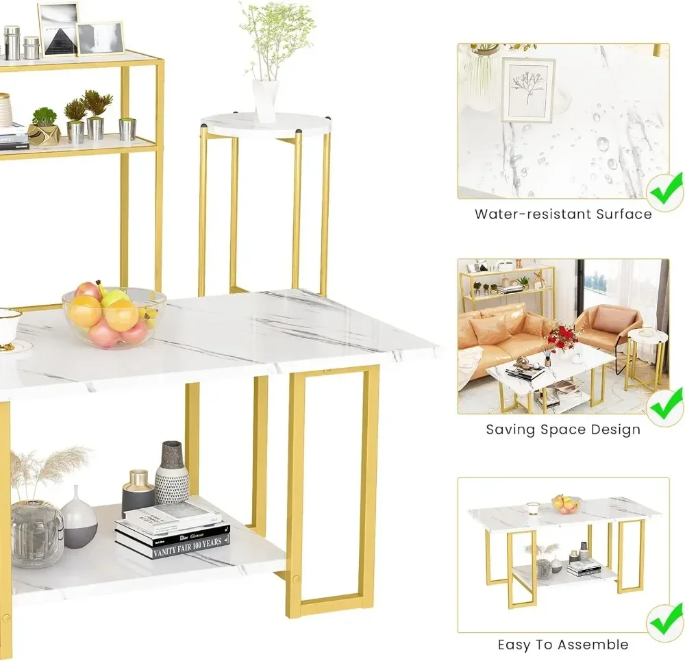 Набор журнальных столиков середины века из 3 штук - Фотография_5