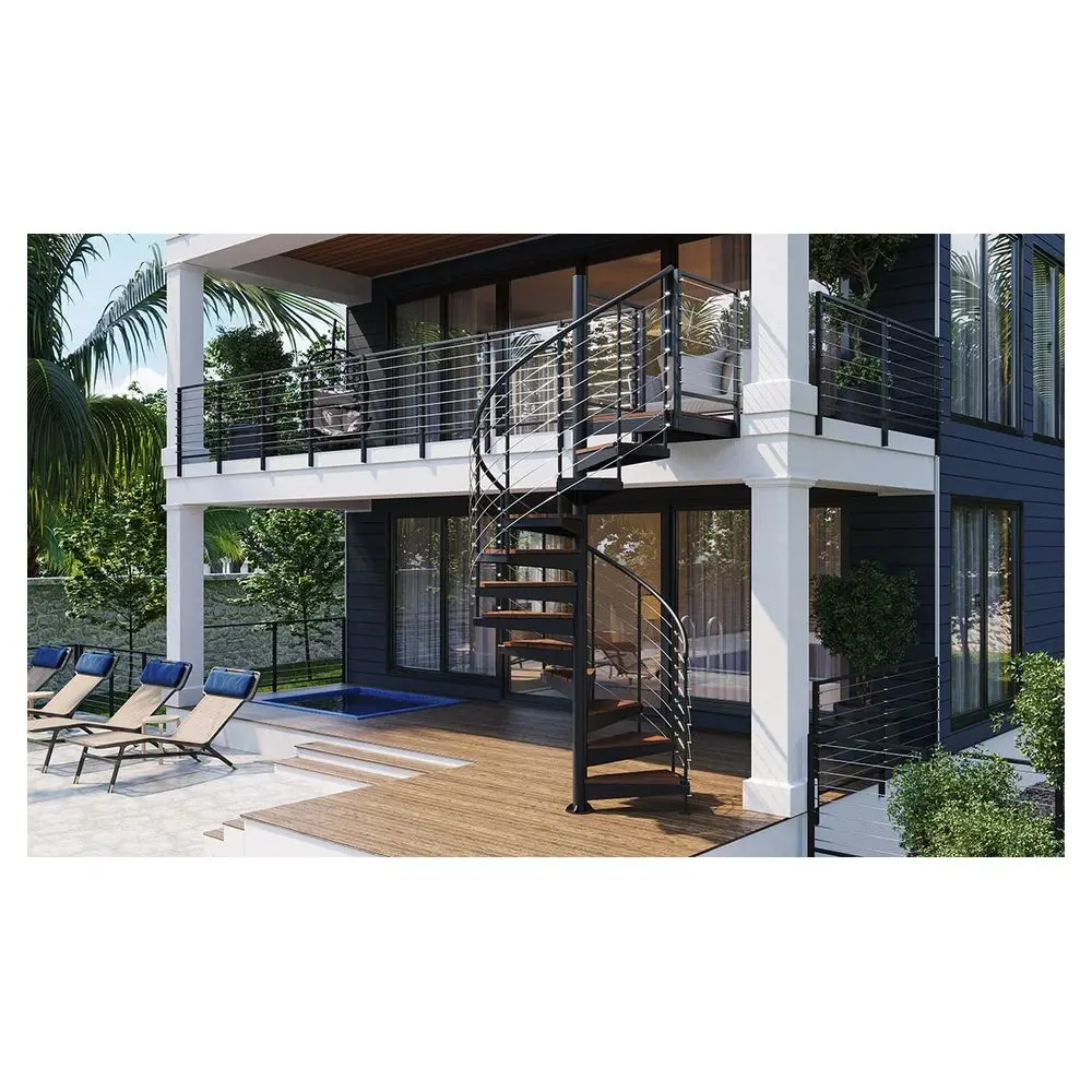 Современная внутренняя лестница - Фотография_6