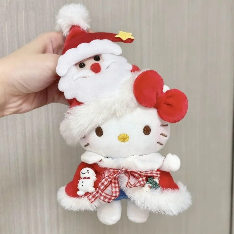 Рождественский хлопковый плюшевый плащ «hello kitty» - Фотография_4