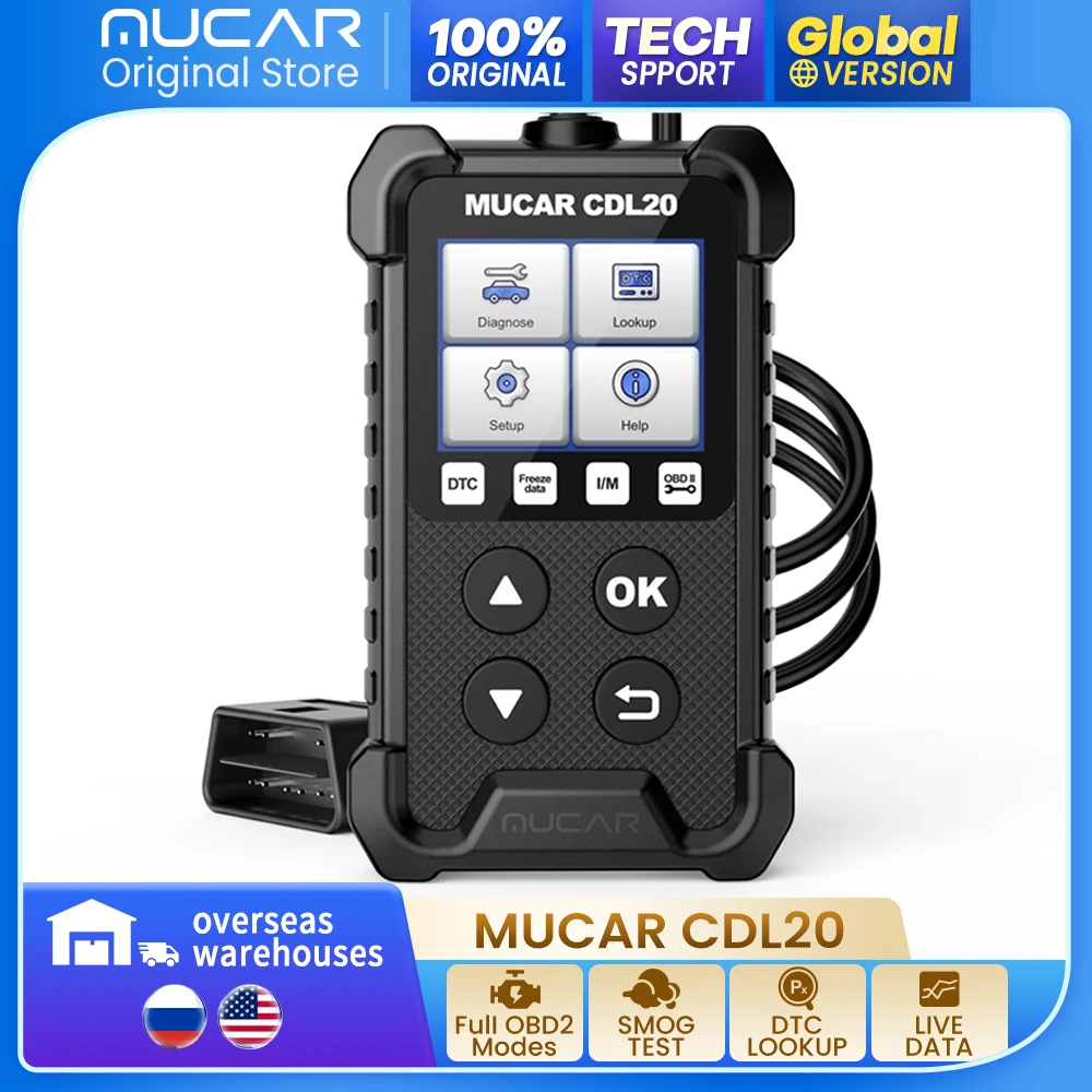 Mucar cdl20 obd2 диагностический