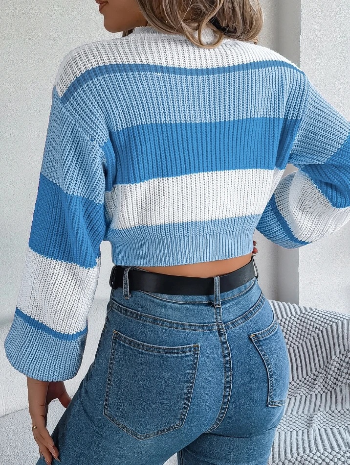 Женский пуловер, осень-зима, последний - Фотография_5