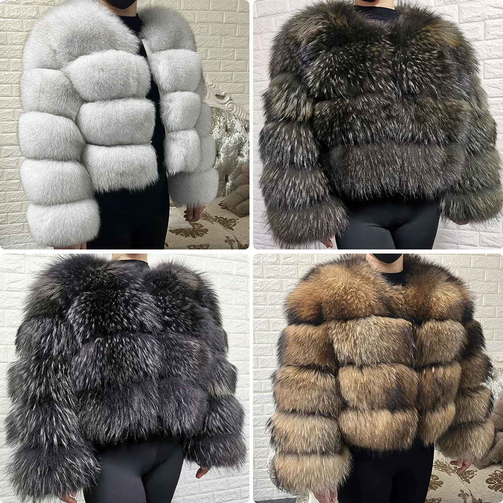 Трендовая шуба из натурального меха