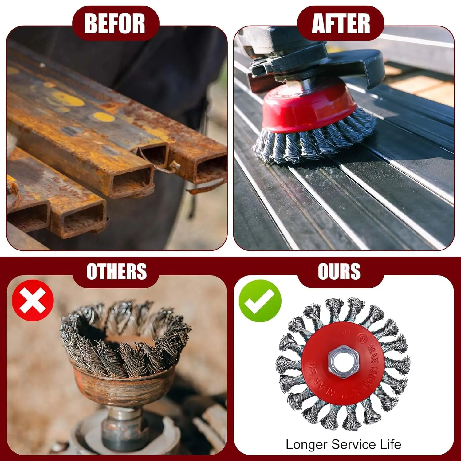 100 мм витая стальная проволочная - Фотография_3