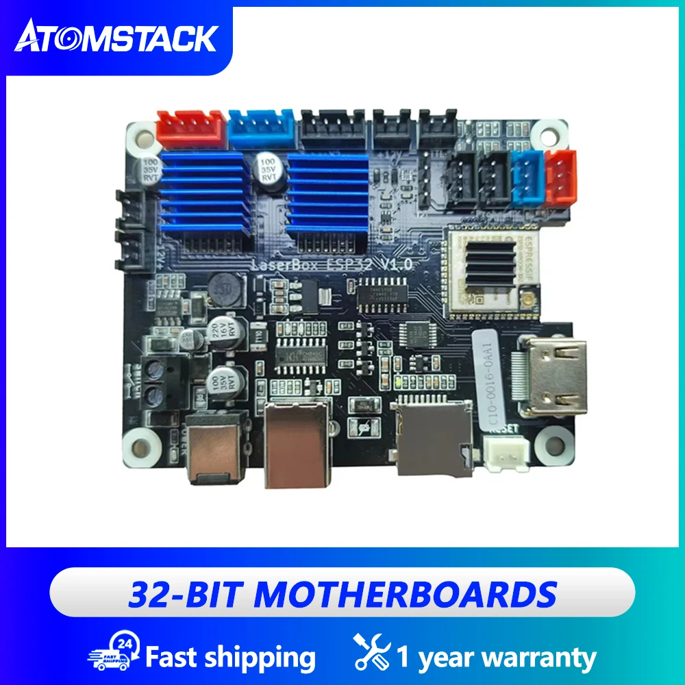 Atomstack 32-битная материнская плата laserbox esp32 v1
