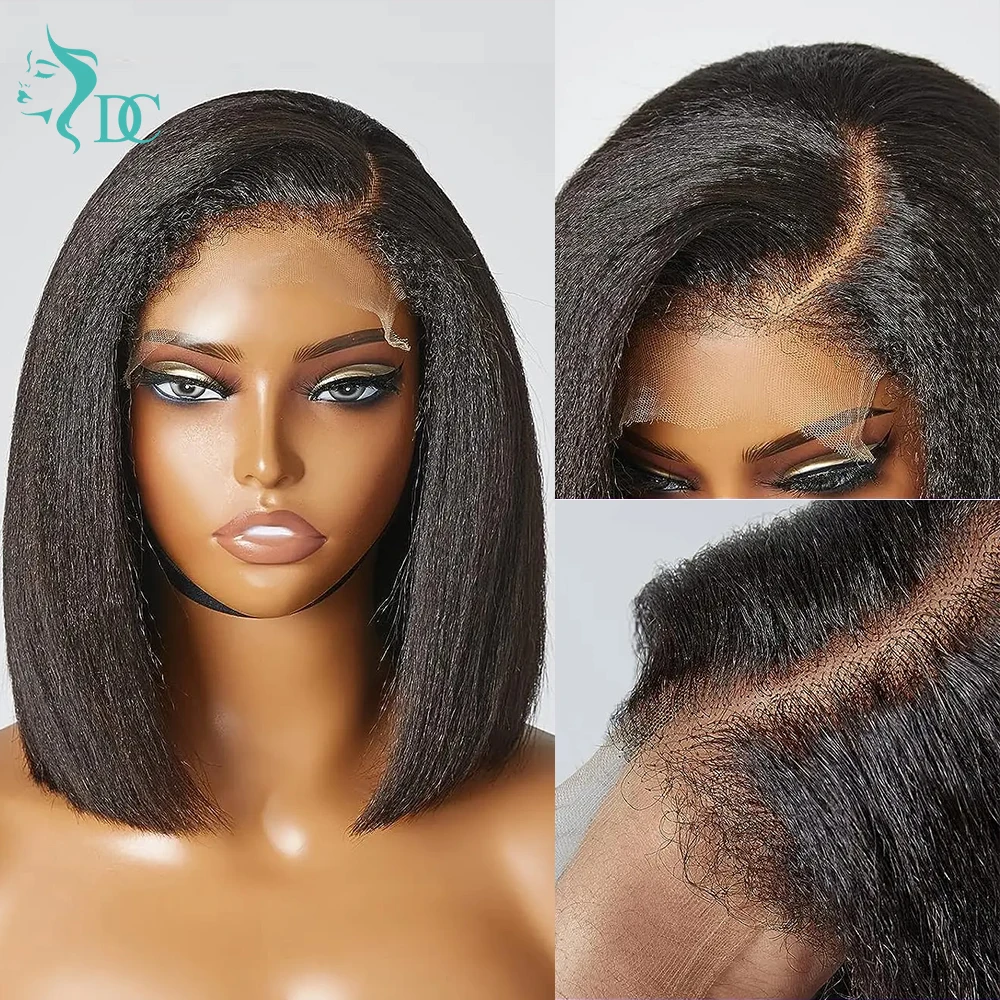 4c hairline kinky straight bob
