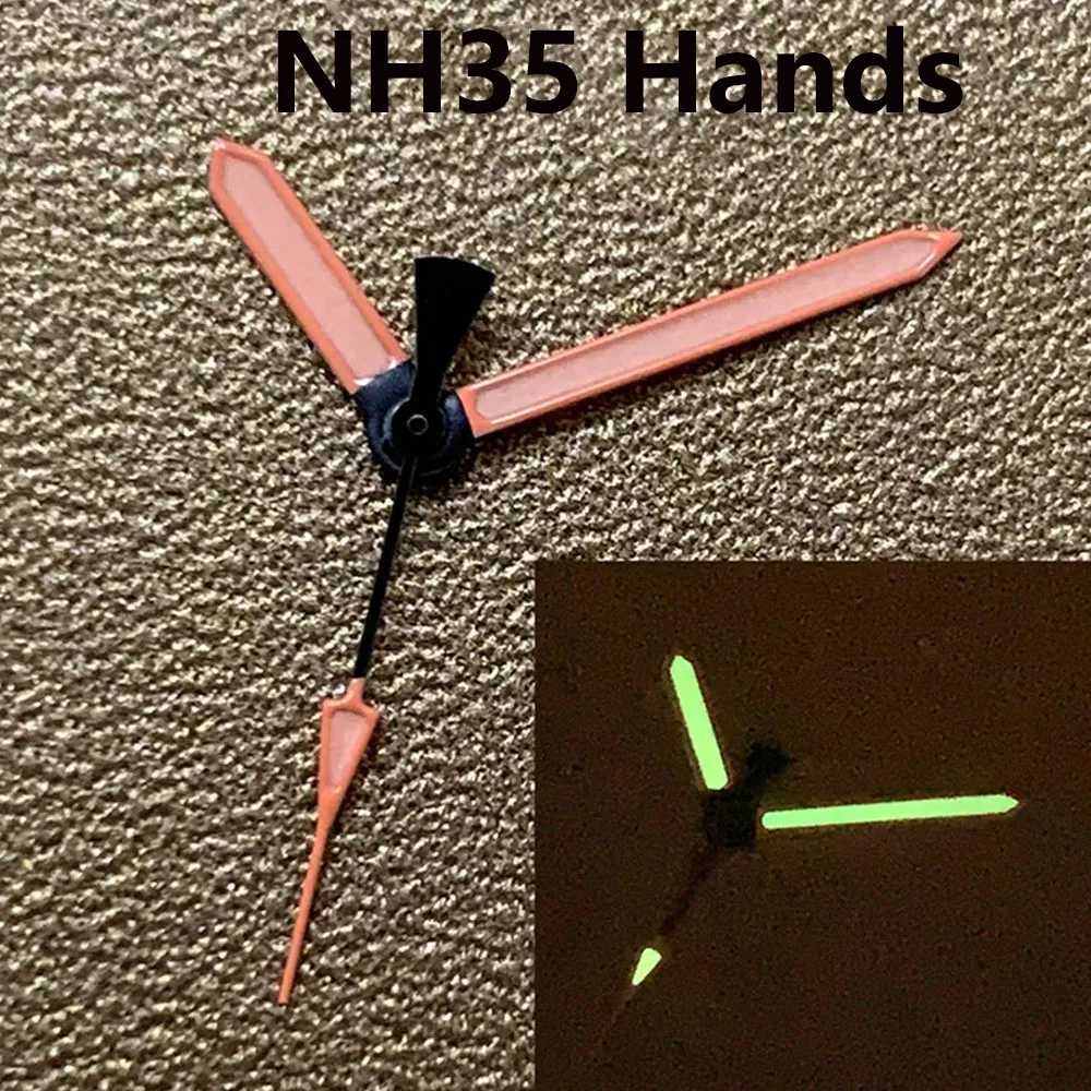 Розовые стрелки часов