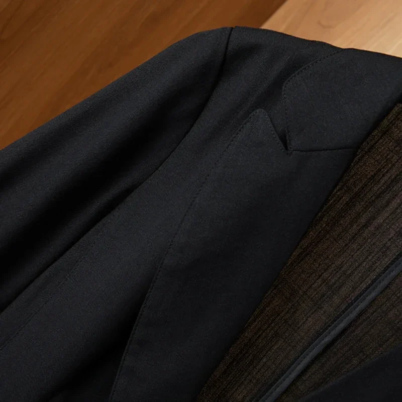 Женский тонкий пиджак - Фотография_4