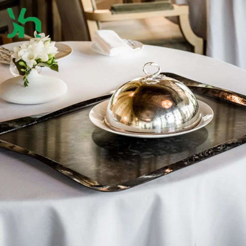 Поднос для сервировки сухого углеродного волокна 3k - Фотография_6