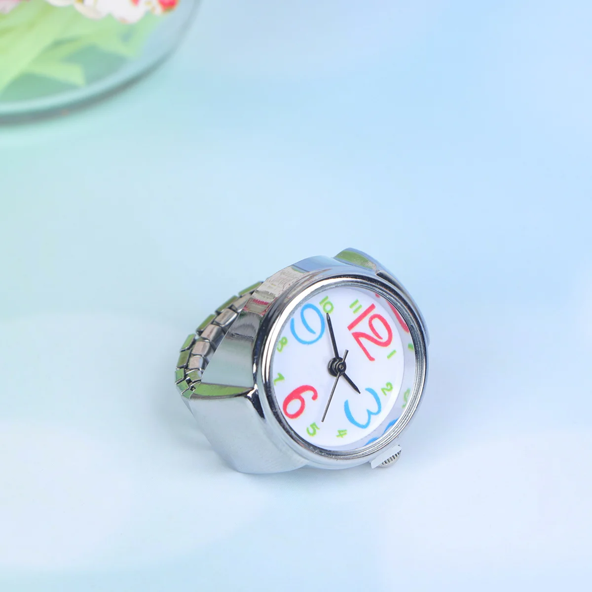 Мини-часы с кольцом для женщин и мужчин - Фотография_5