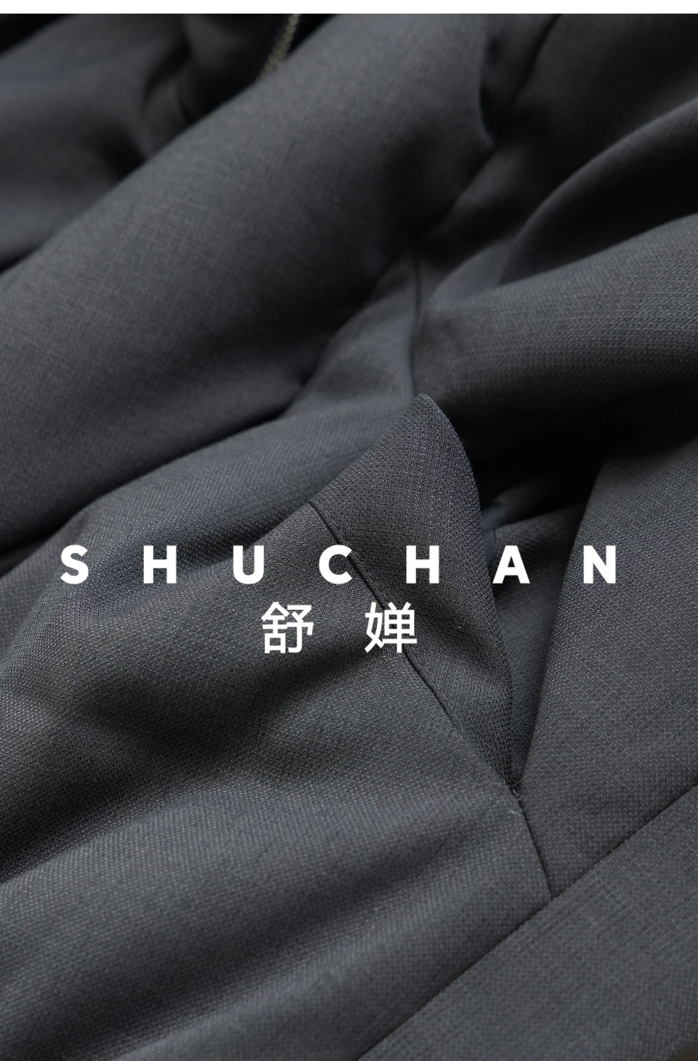 90 пуховик с воротником-стойкой на гусином пуху - Фотография_6