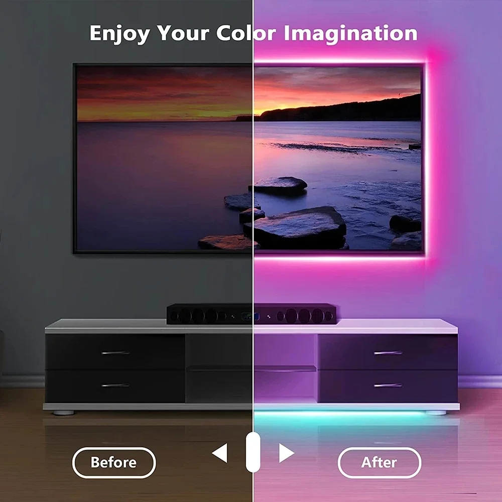 Светодиодная лента bluetooth rgb - Фотография_5