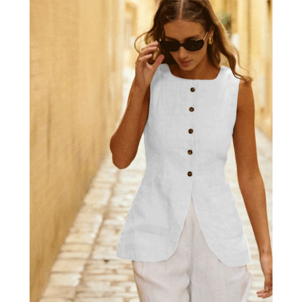 Летний женский жилет - Фотография_3