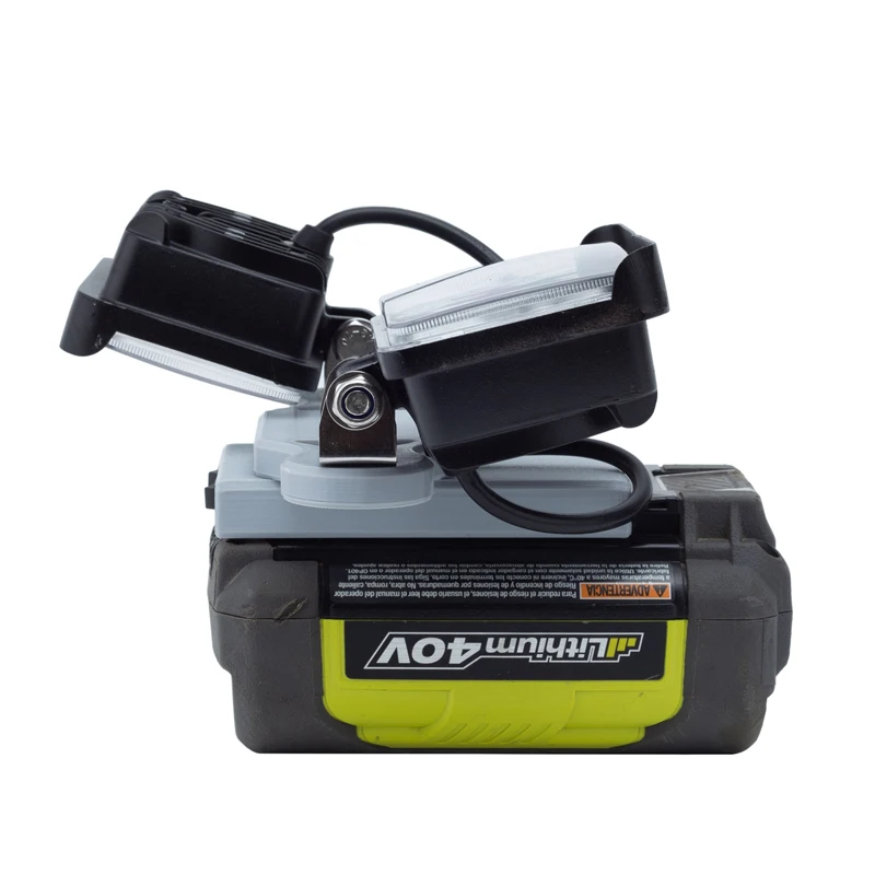 Портативный светодиодный рабочий фонарь для ryobi 40 в - Фотография_4