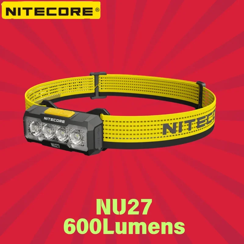 Перезаряжаемый налобный фонарь nitecore nu27