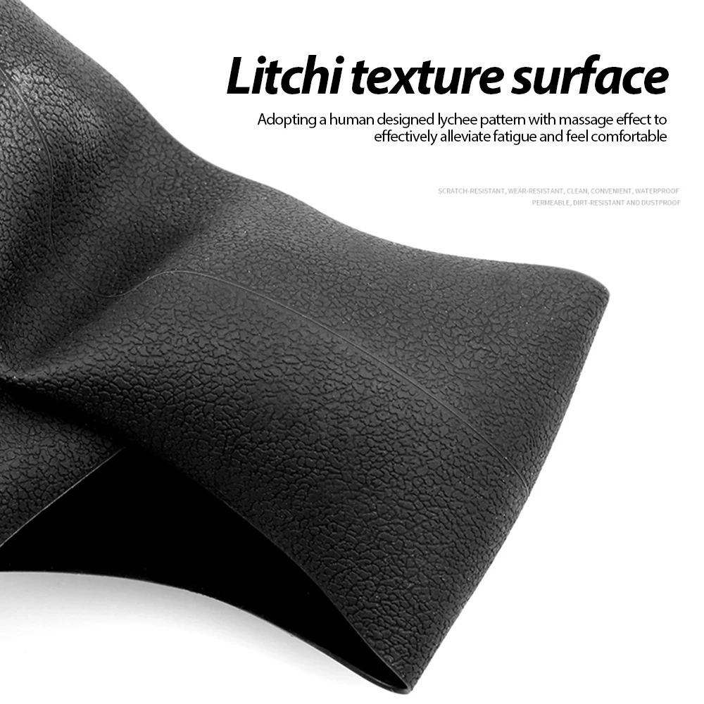 Универсальный автомобильный силиконовый чехол на руль - Фотография_4