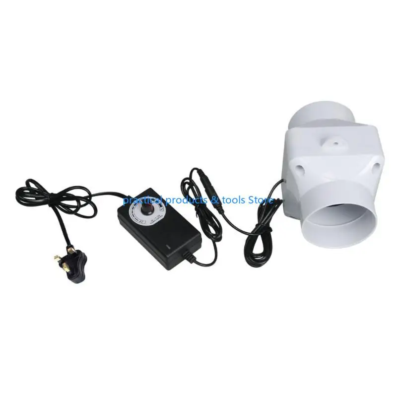 77jb многоцелевой 75-мм небольшой вытяжной вентилятор из пвх для кухни - Фотография_2