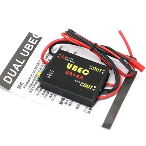 4s-6s 15-26v ubec-8a bec dual ubec 8a+4a 5