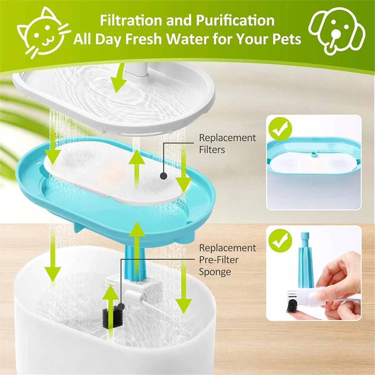 A72p сменные фильтры для фонтана - Фотография_3