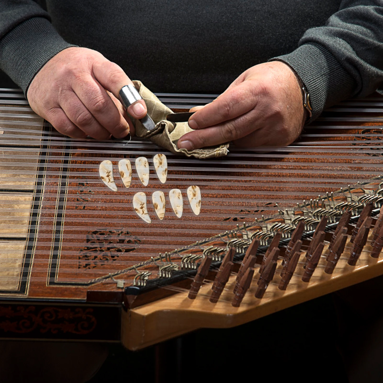Наборы для пальцев guzheng