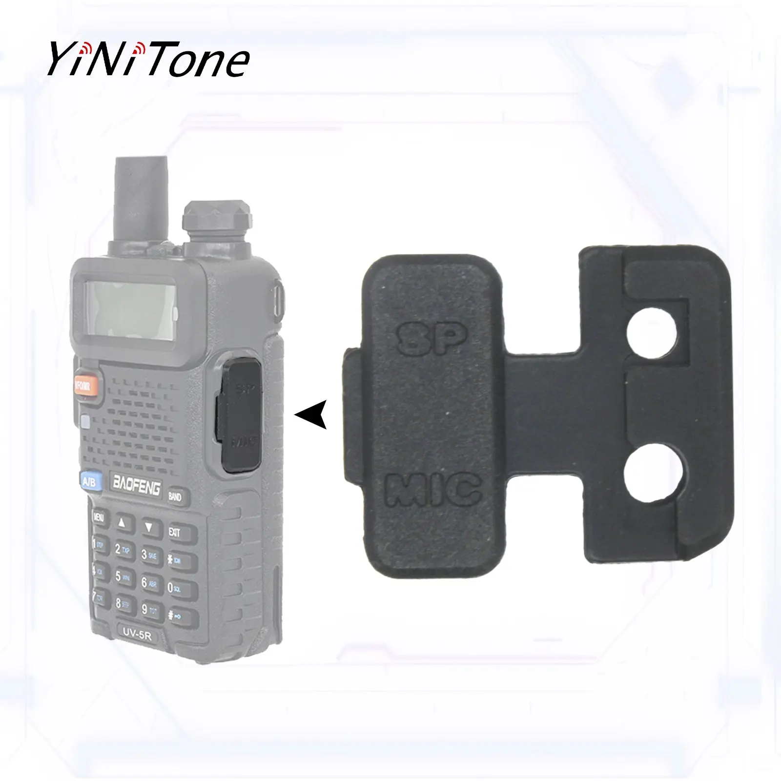 Резиновый чехол для наушников baofeng uv-5r - Фотография_2