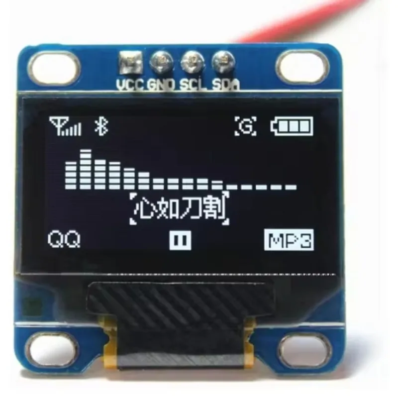 0,96-дюймовый модуль oled-дисплея ssd1306 i2c iic spi serial 128x64 3 - Фотография_2