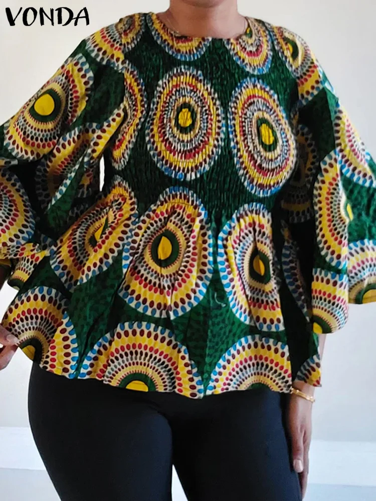 Vonda блузки с принтом 2024