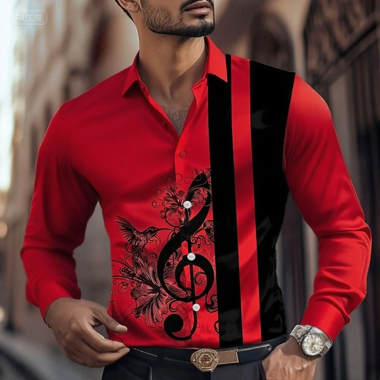 Мужская полосатая классическая - Фотография_3