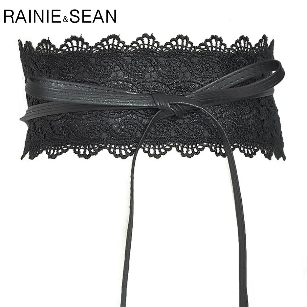 Rainie sean темно-синие широкие ремни для женщин - Фотография_2