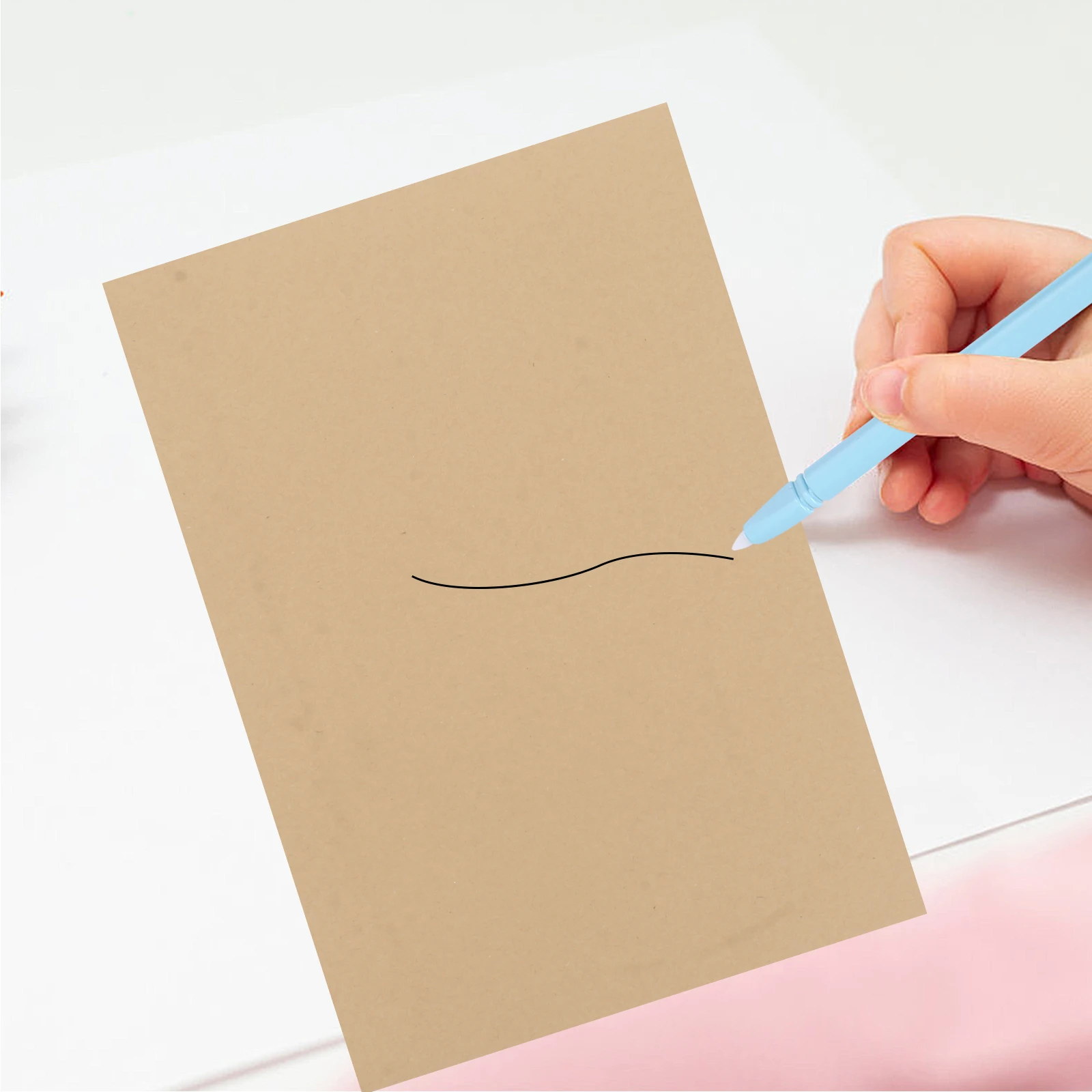 100 листов крафт-бумаги формата а4 - Фотография_5