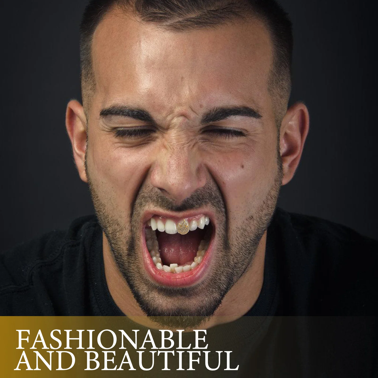 Удобные зубные колпачки в стиле хип-хоп - Фотография_4