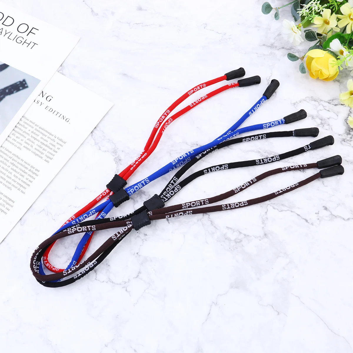 Регулируемая веревка для очков для занятий спортом на открытом воздухе - Фотография_4
