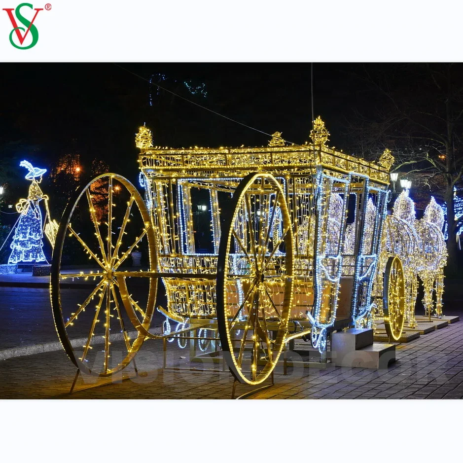 Светодиодный 3d carruaje luces - Фотография_2