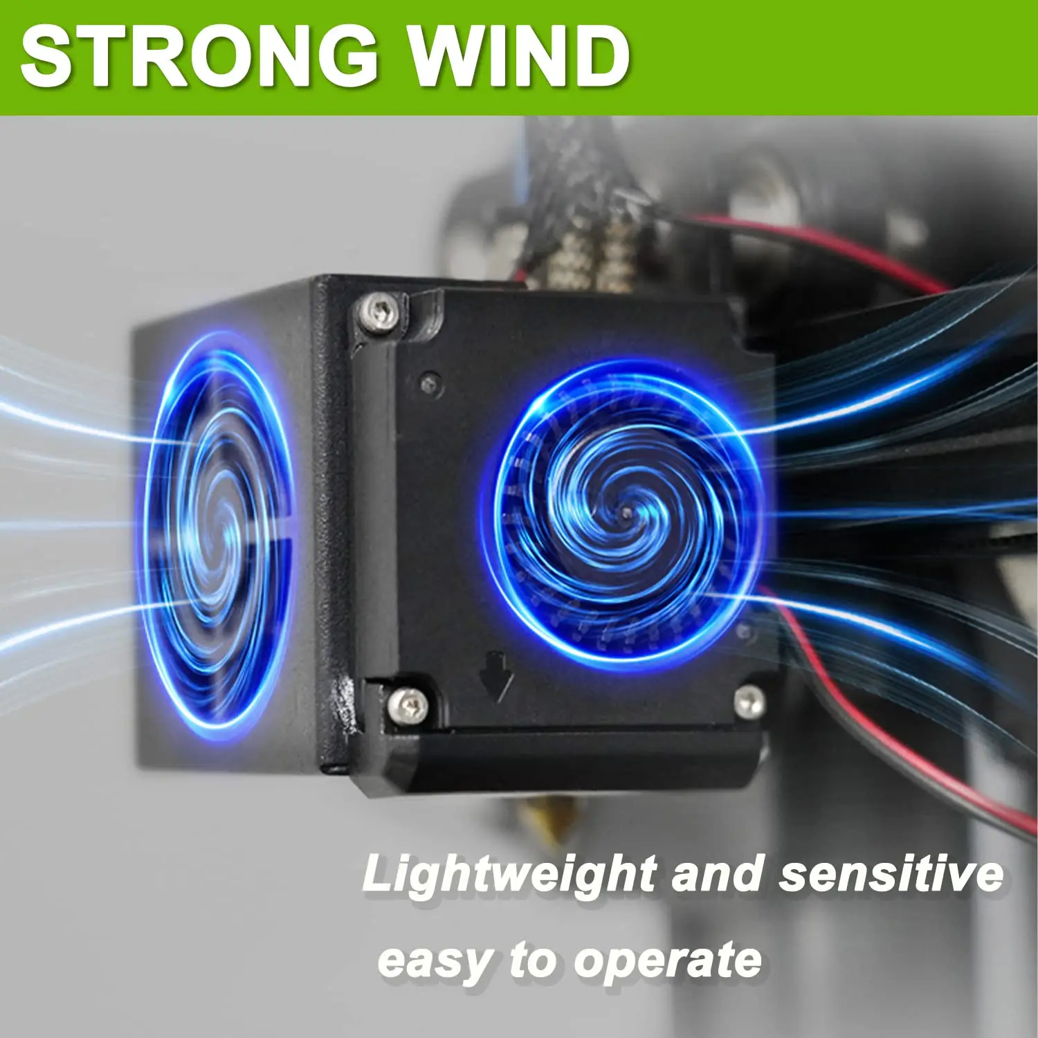 Оригинальные вентиляторы creality 4010 - Фотография_6