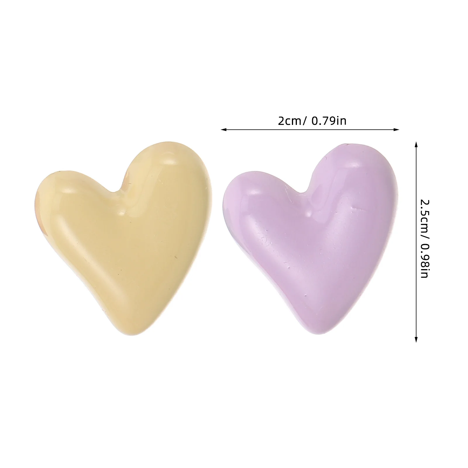 Канцелярские кнопки в форме сердца - Фотография_4