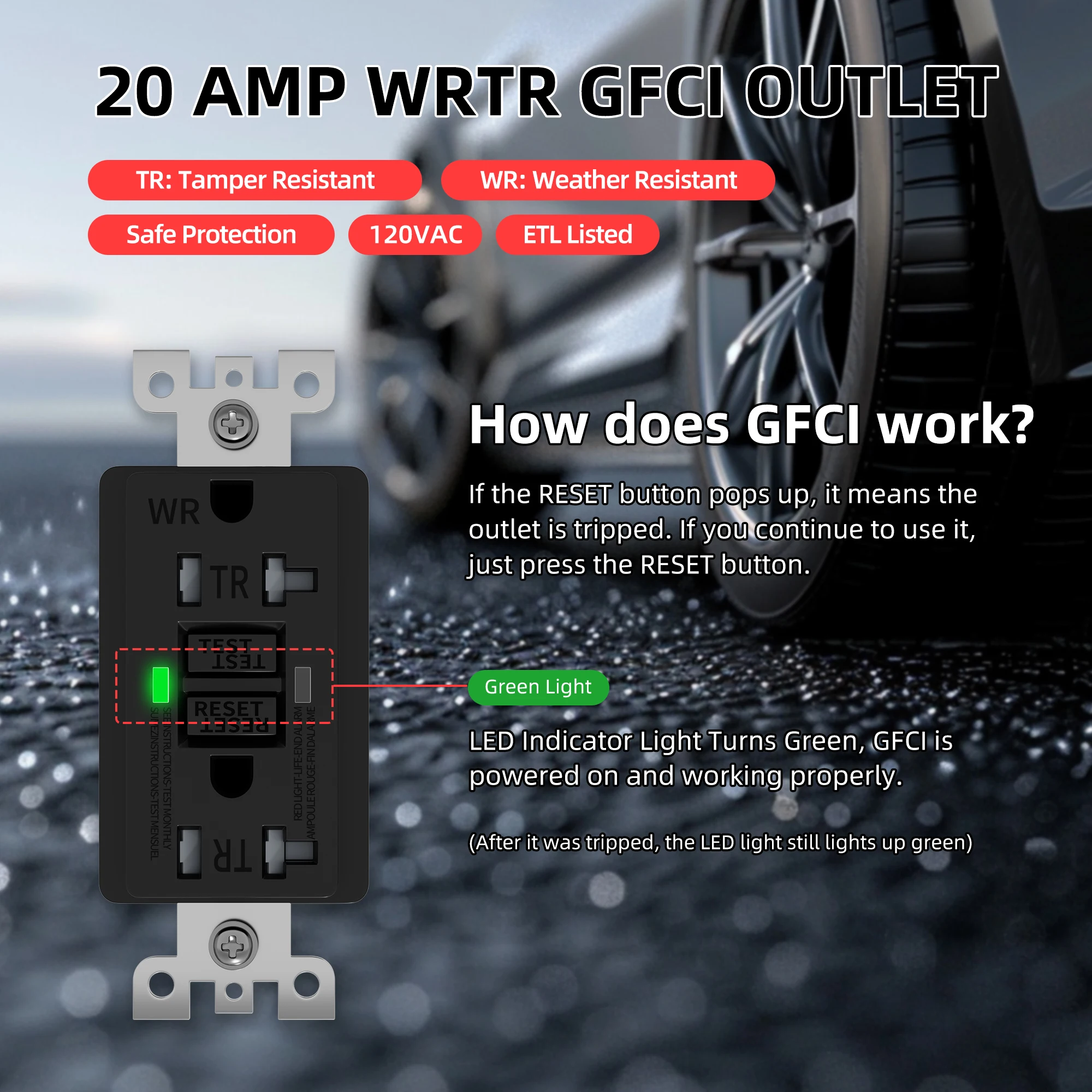 Наружная водонепроницаемая розетка ip66 - Фотография_4