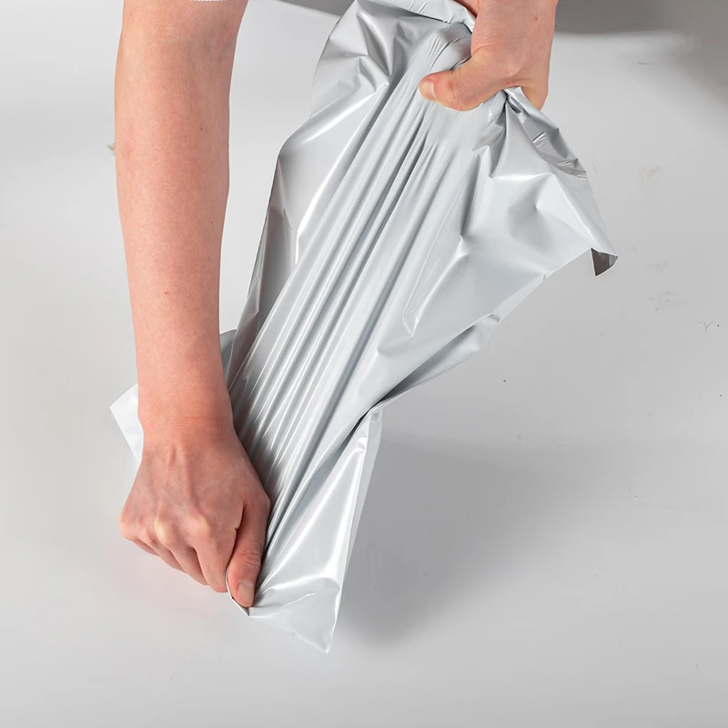 Белый полиэтиленовый почтовый пакет - Фотография_2